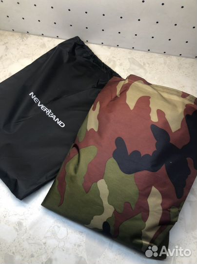 Чехол для мото Black Camouflage L 220/95/110 №34