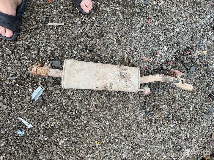 Глушитель резонатор поло