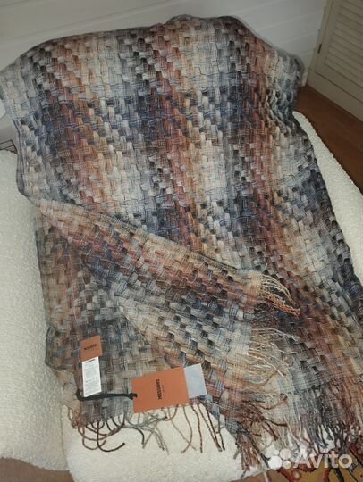 Плед новый шерсть Missoni