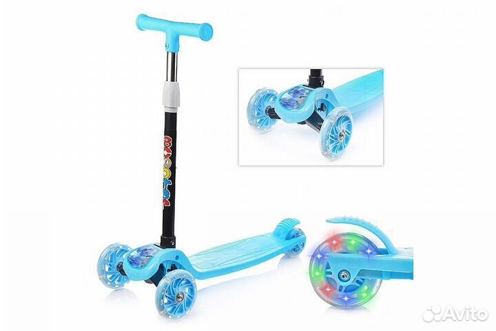 Самокат с 3 до 6 лет