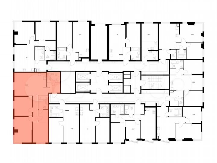 3-к. квартира, 93,4 м², 17/32 эт.