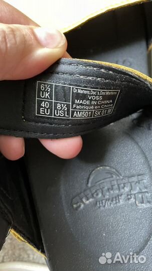 Dr martens сандалии 40