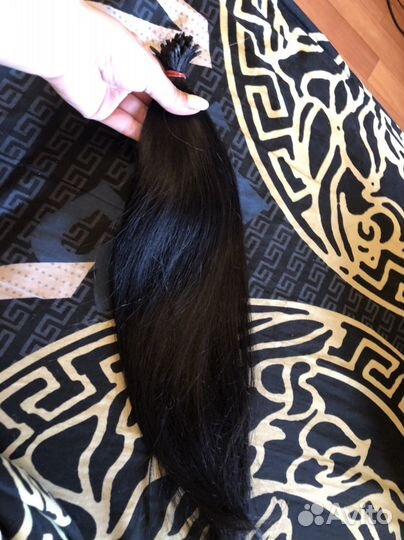 Волосы для наращивания бу 50 -55см 119 прядкй