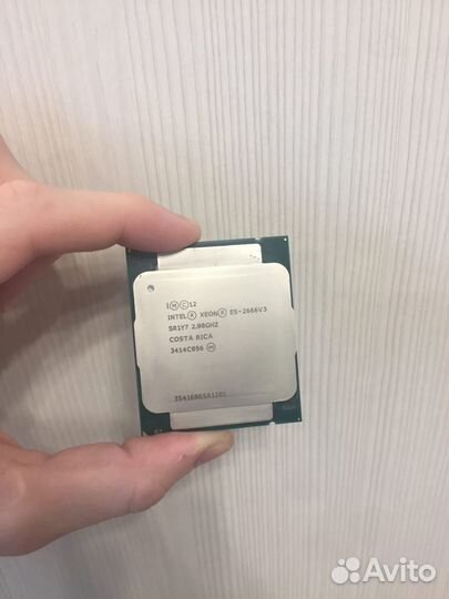 Процессор Intel Xeon E5 2666 v3