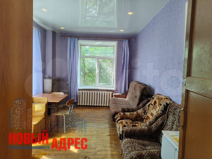 Комната 18,9 м² в 1-к., 2/2 эт.