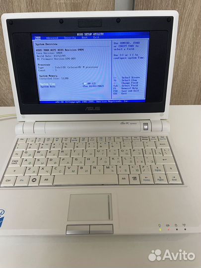 Нэтбук Asus eee pc 2g surf