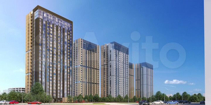 3-к. квартира, 55,3 м², 13/27 эт.