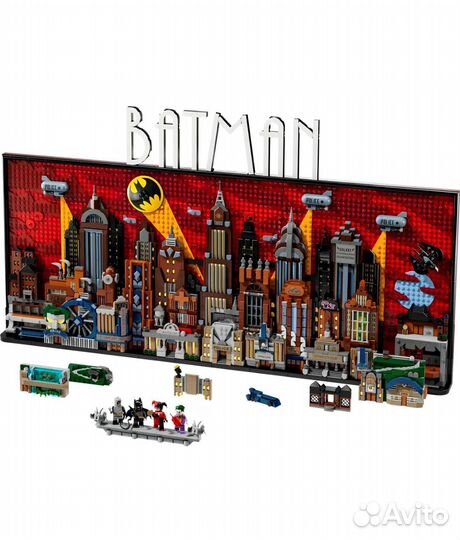 Аналог lego DC Batman 76271 Панорама Готэм Сити