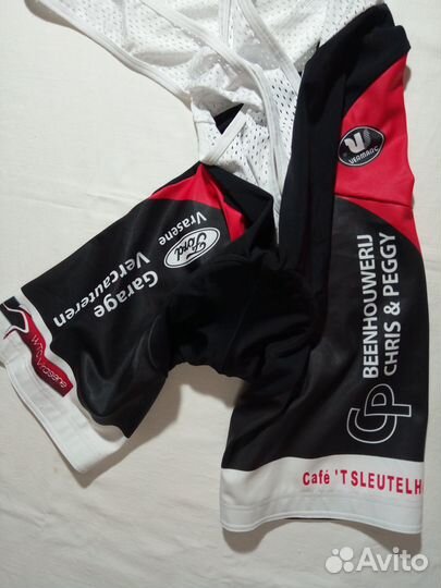 Велошорты с нагрудником.wermarc.Италия.Размер S-46