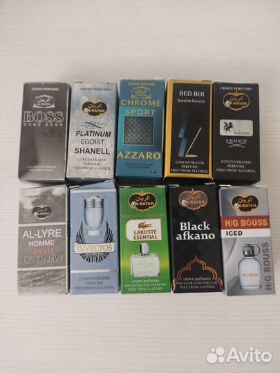 Арабские масляные духи