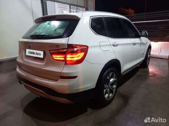 BMW X3 2.0 AT, 2015, 250 030 км