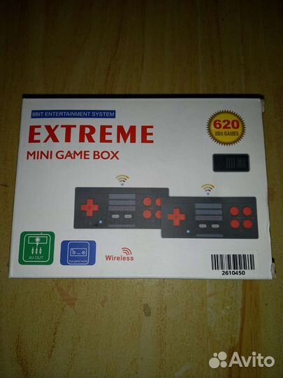 Игровая приставка Extreme Mini 8 бит, 620 игр