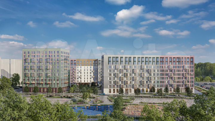 Квартира-студия, 23,6 м², 1/11 эт.