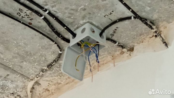 Услуги электрика электромонтажные работы