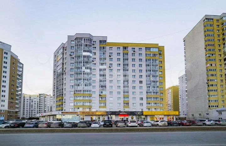 2-к. квартира, 57 м², 2/14 эт.