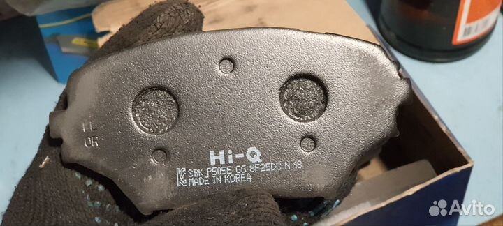Тормозные колодки на toyota rav4