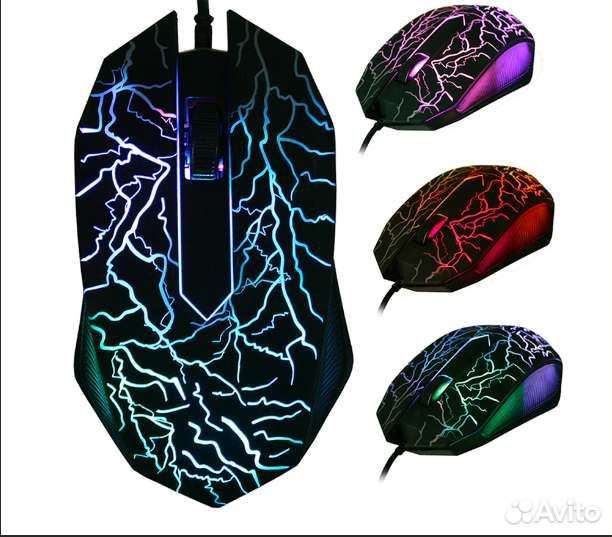 Мышь с подсветкой usb новые