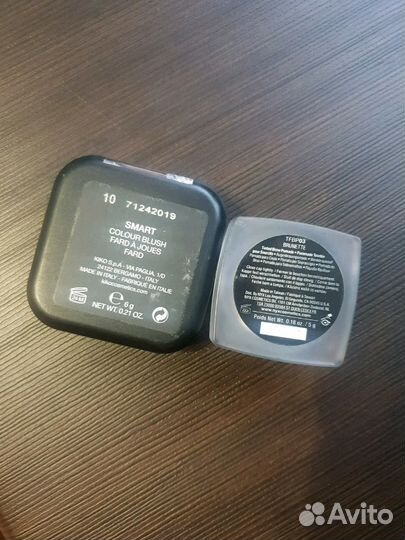 Румяна kiko и помадка для бровей nyx