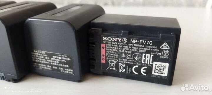 Аккумулятор Sony NP- FV70 original