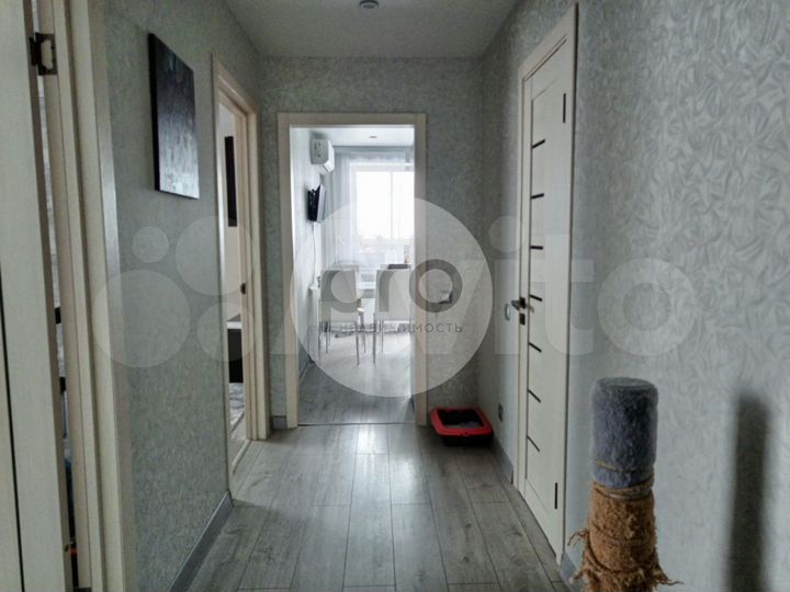 2-к. квартира, 54,4 м², 6/10 эт.