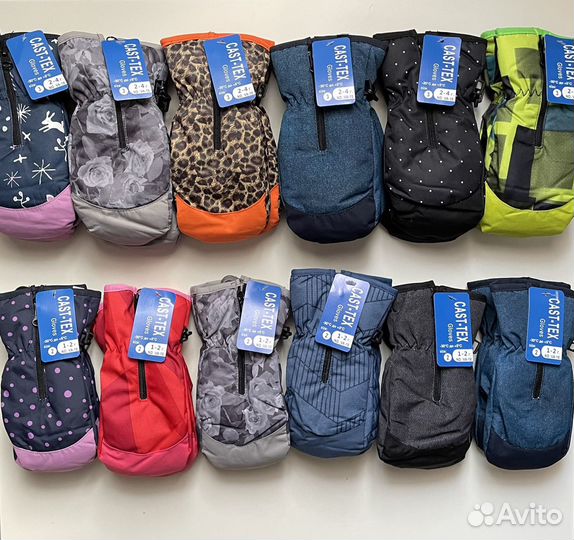 Варежки краги зимние 1-2 и 2-4г