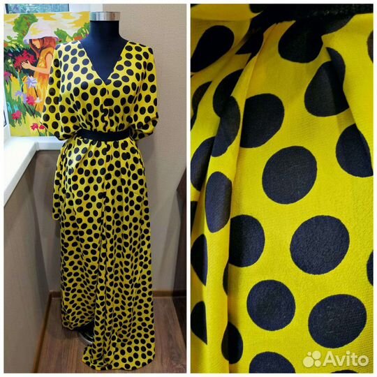 Ткань шелк СССР винтаж