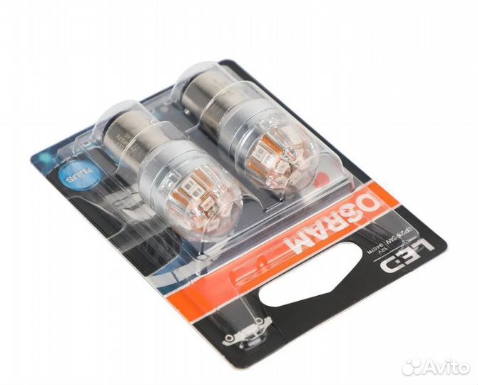 Светодиодная лампа Osram P21/5W LED Red