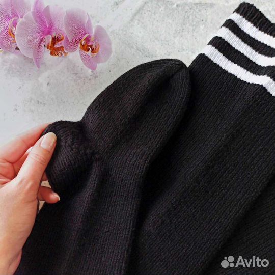 Чулки вязаные