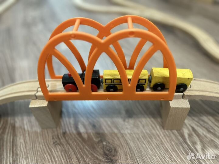 Железная дорога деревянная IKEA лиллабу оригинал