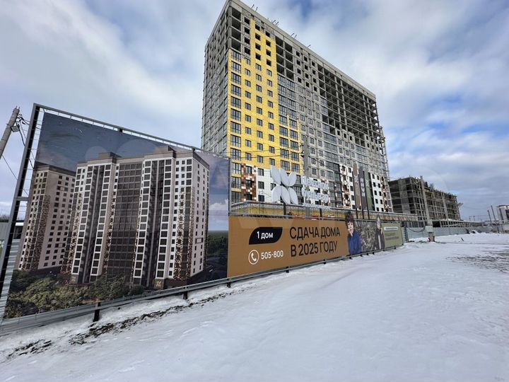 2-к. квартира, 58,8 м², 17/17 эт.