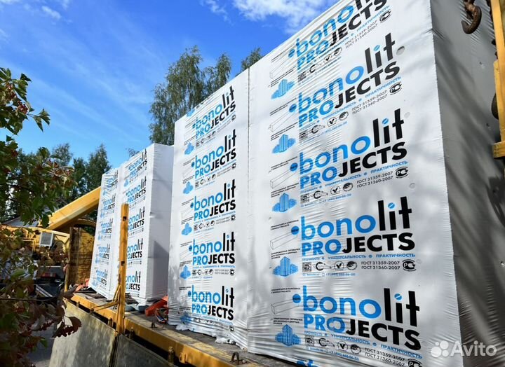 Пеноблок Газосиликатные блоки Бонолит (Bonolit)