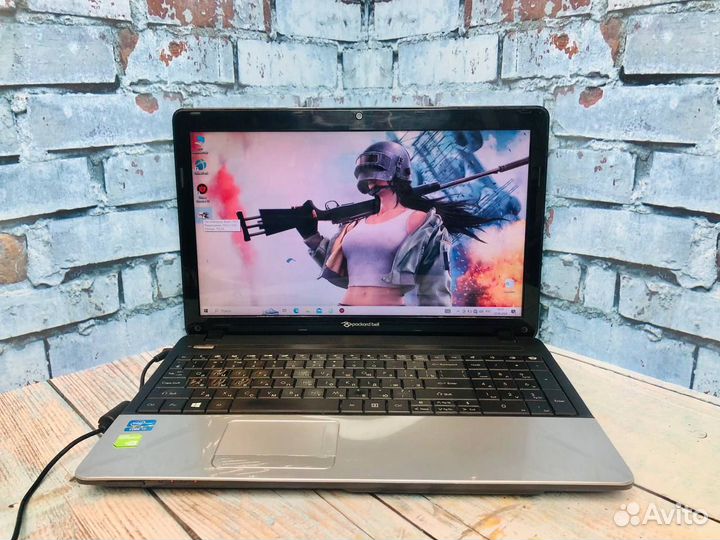 Packard bell ente11HC на i7/710M/RAM 4GB/SSD