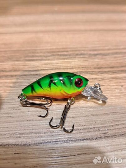 Воблеры для рыбалки в трех цветах