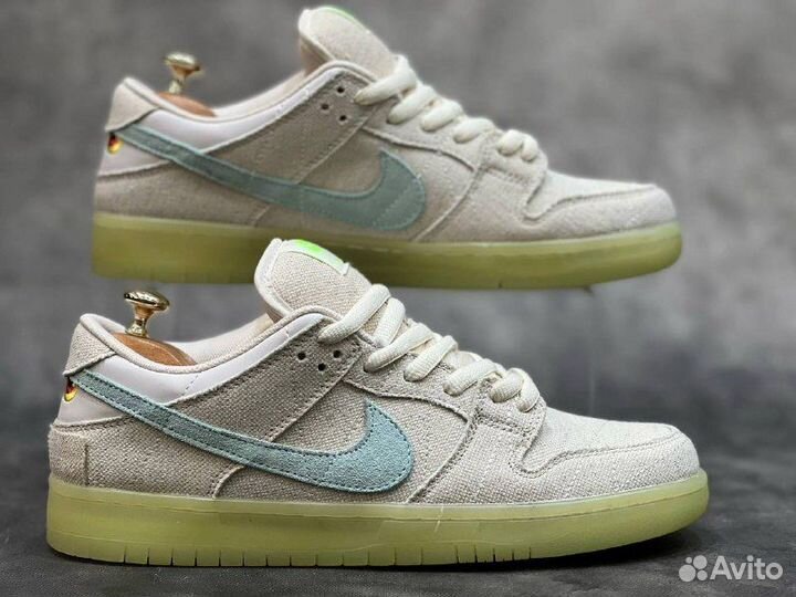 Nike SB Dunk air low 1 светящиеся разм. 43