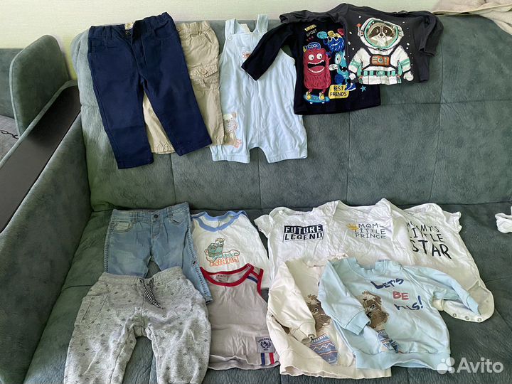 Пакет детских вещей 74-80