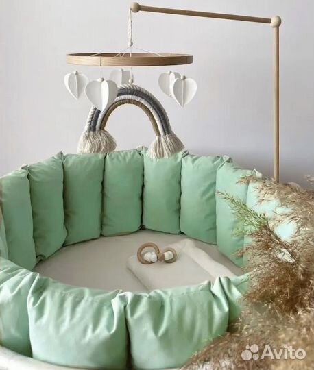 Бортики в кроватку