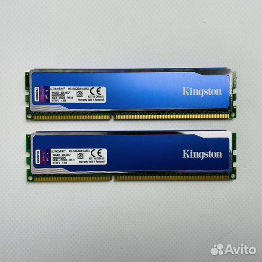 RAM Kingston 8gb (KIT 2x4gb) 1600MHz