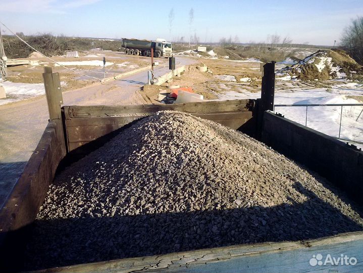 Щебень гравийный