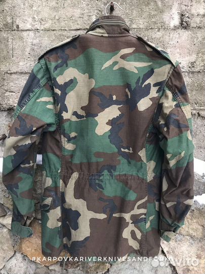 Куртка M65 ранний woodland с подстежкой, XS/R