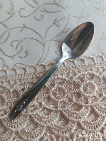 Винтажные кофейные ложки (посеребрение)