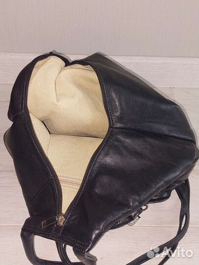 Рюкзак женский натуральная кожа бу