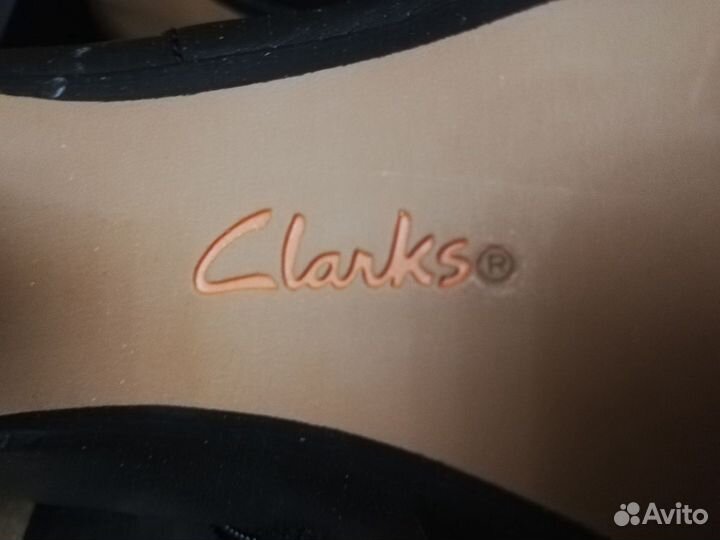 Ботильоны Clarks новые, кожа