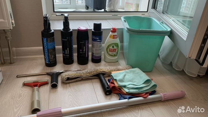 Мытье окон квартиры, балконов и лоджии, мойка окон