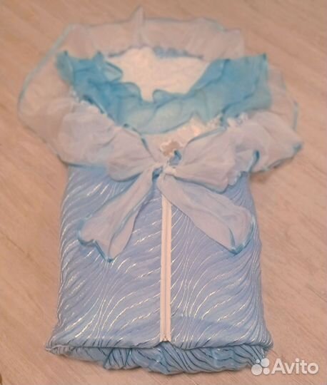 Конверт на выписку зимний для мальчика