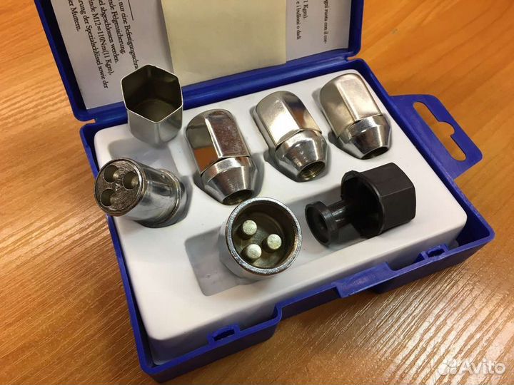 Гайки секретки Valgo M 12 x 1.25, ключ 21