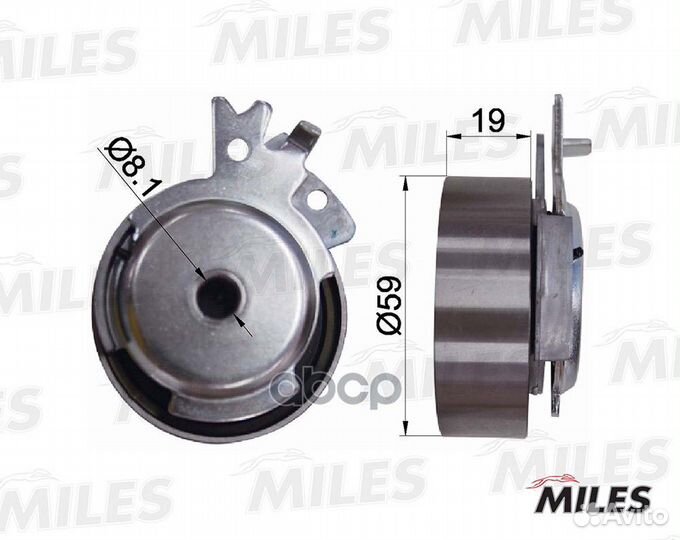 Ролик ремня грм daewoo nexia/chevrolet aveo/LAN