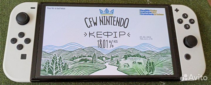 Nintendo switch oled (под восстановление)