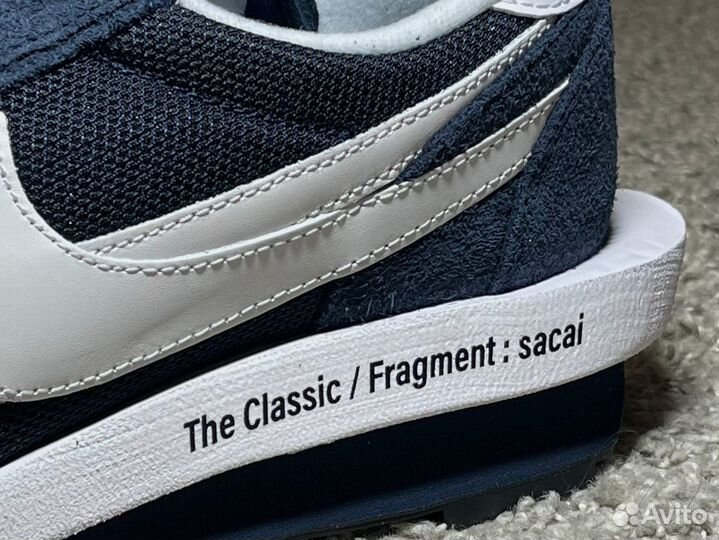 Nike LD Waffle x Sacai x Fragment Blue Void (11 US