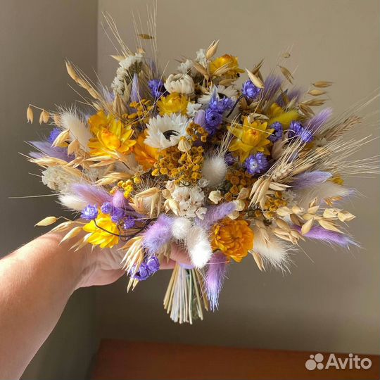 Букет из сухоцветов 