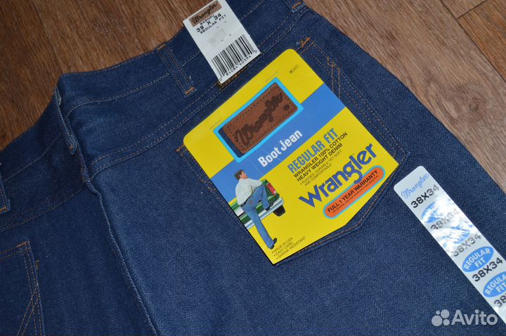 Джинсы Wrangler 945 W38 L34, Made in USA